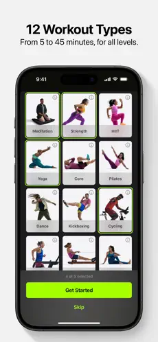 Apple Fitness+ APP界面