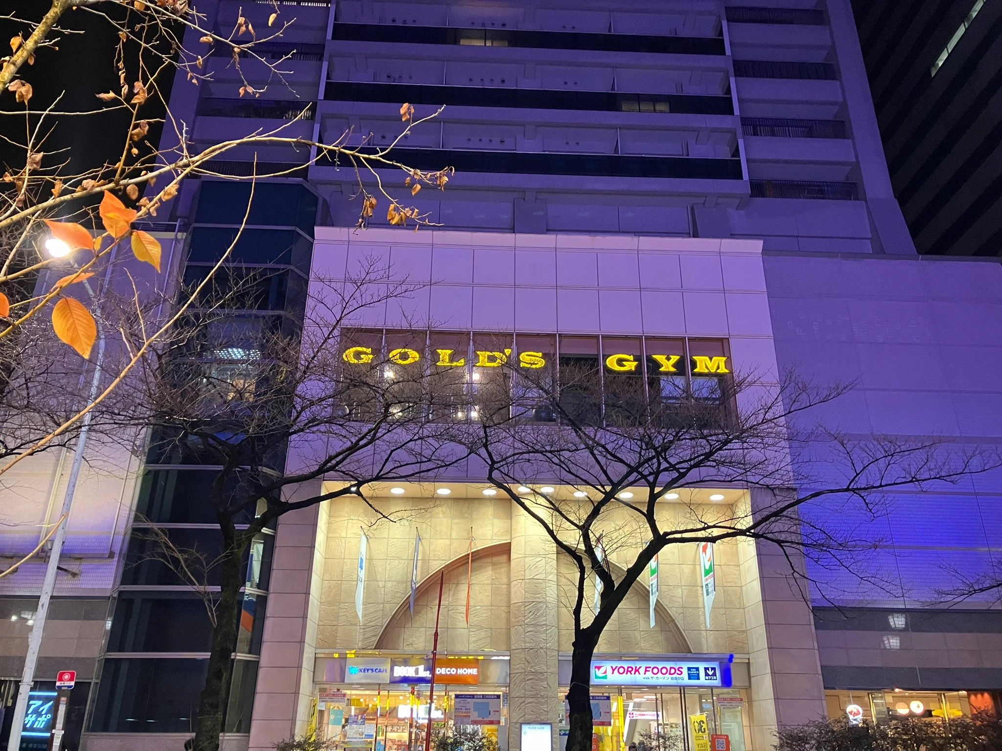 Gold’s Gym in Tokyo