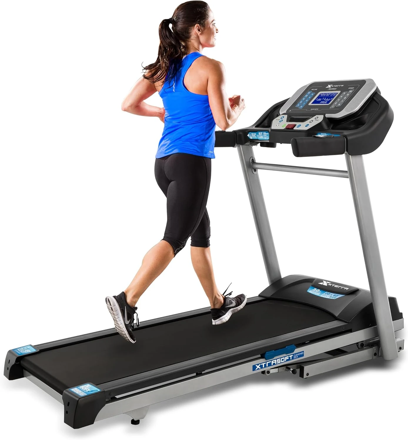 XTERRA Fitness Sport Series Premium Folding Smart Treadmill