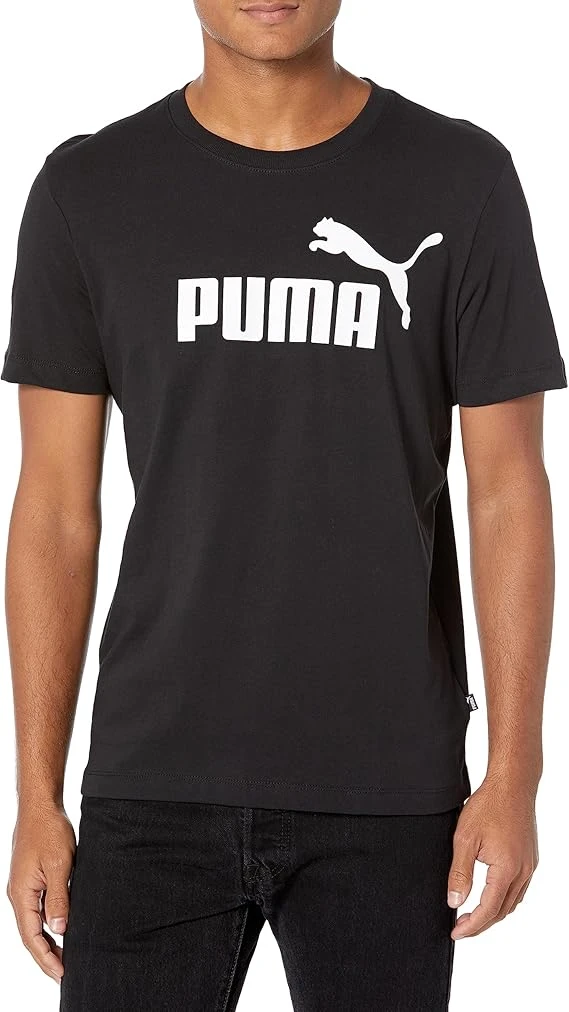 XXXXL Puma Essentials Big Logo Tee for casual wear